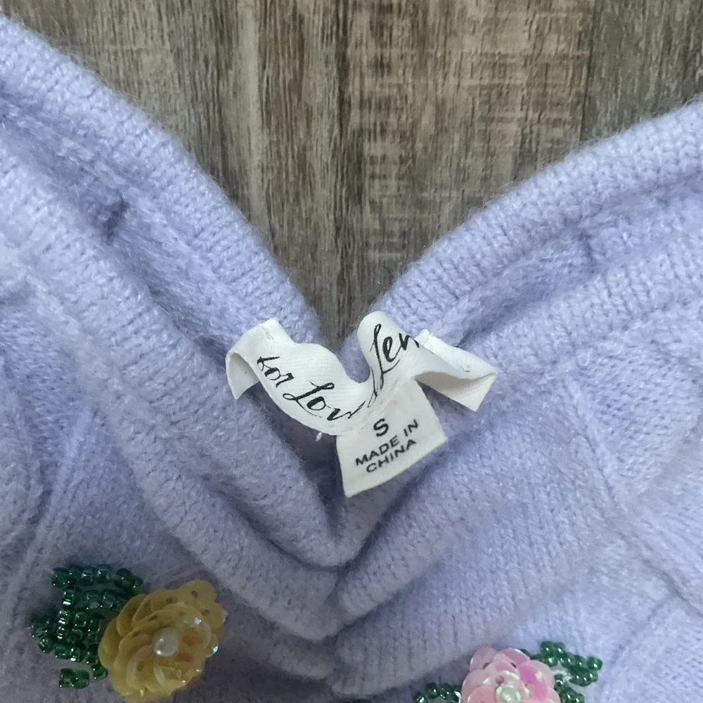 For love and lemons Sutton Cami Sweater size small - Picture 4 of 6